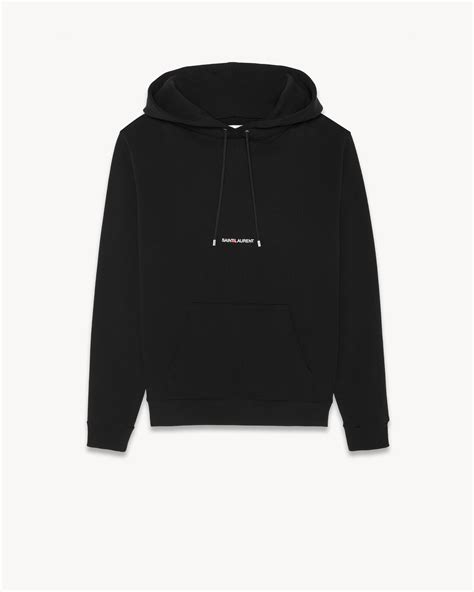 women ysl hoodie|saint laurent black hoodie.